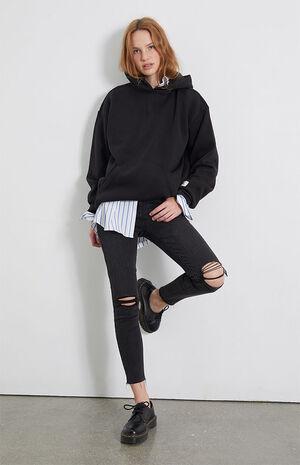 Black High Waisted Jeggings image number 1