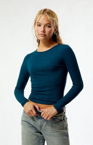 Queen Long Sleeve Cropped T-Shirt image number 1