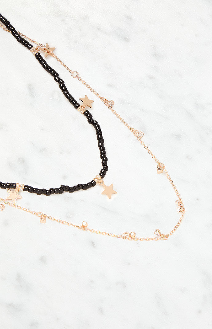 Pacsun top star necklace
