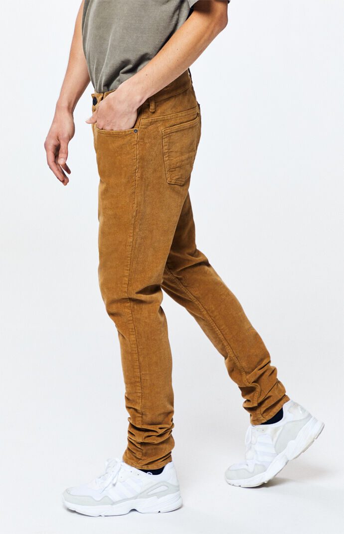 mens skinny corduroy