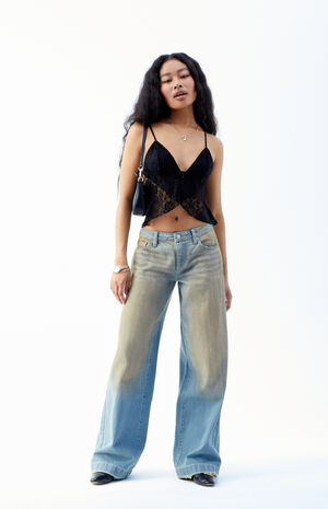 Casey Low Rise Baggy Jeans  Mud Wash Indigo Tinted image number 2