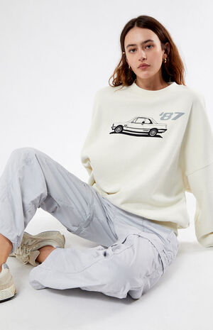 87 Car Crew Neck Sweatshirt image number 4