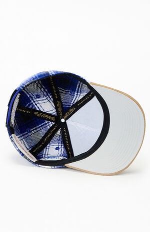 MLB Plaid NY All Star Game Pro Snapback Hat image number 5
