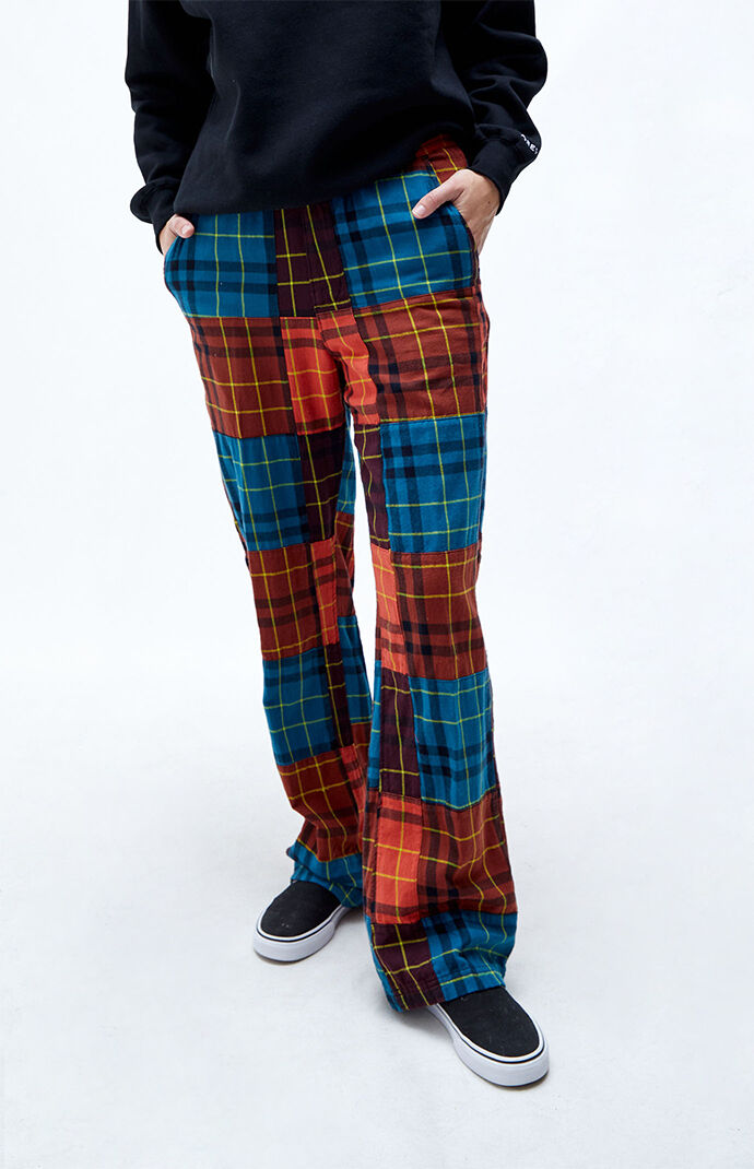 plaid pants\