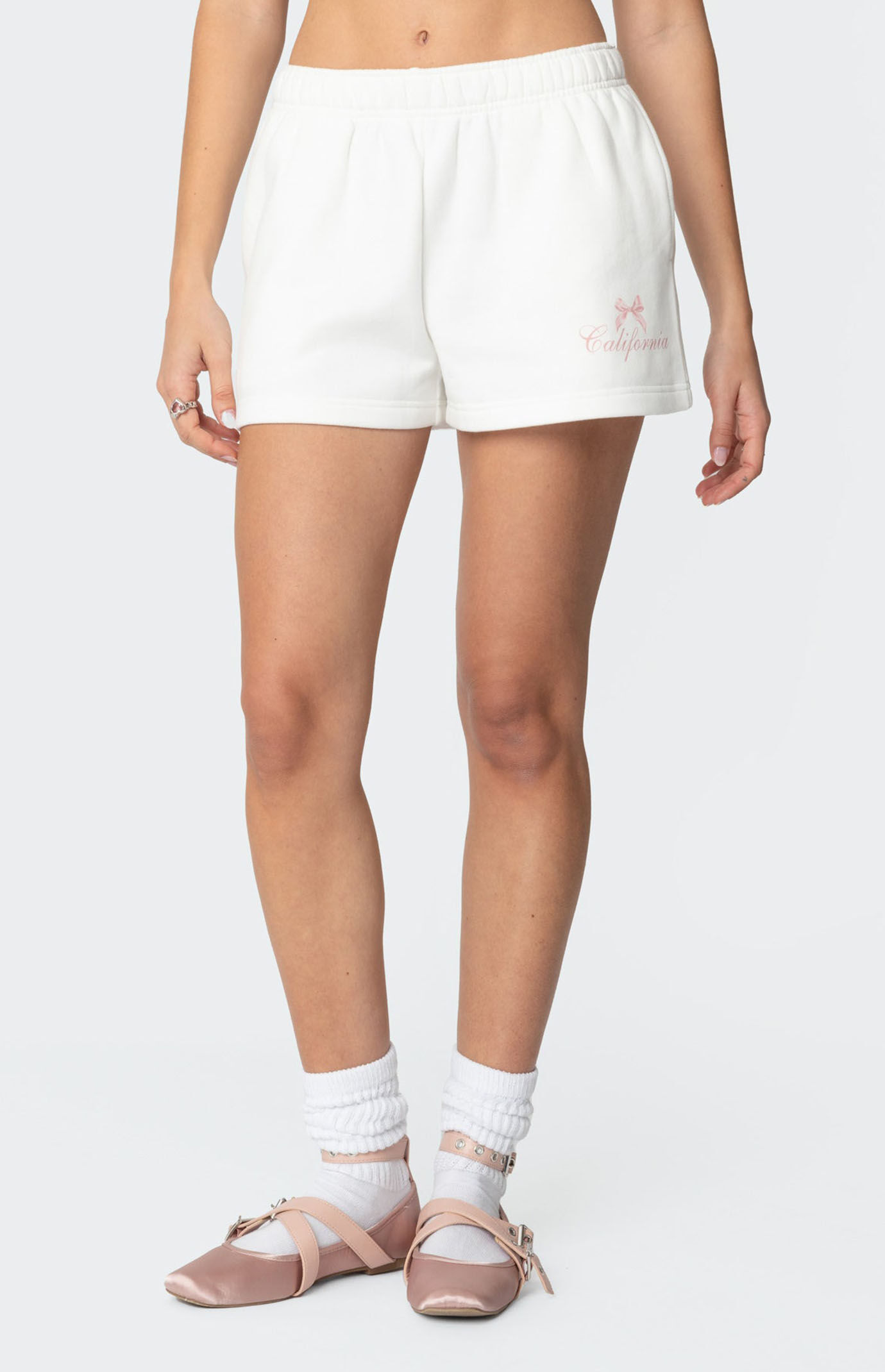 ○*様 dailiku 20aw sweat short Parker Women's High-Waisted Sweat Shorts | Organic Cotton Comfort