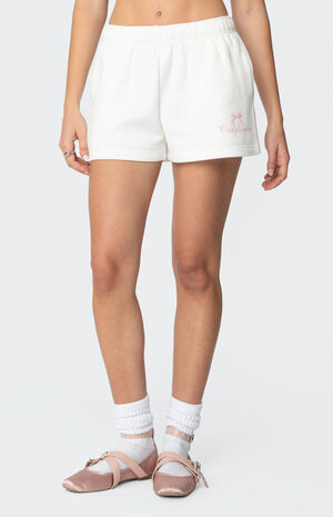 Cali Bow Sweat Shorts image number 2