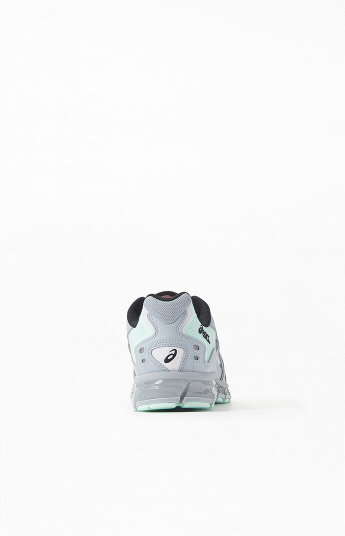 Gray & Mint Gel Kayano 5 360 Shoes