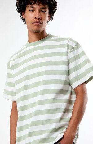 Sage Striped T-Shirt image number 2
