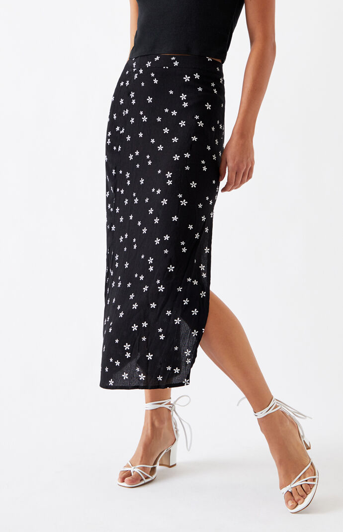 Pacsun midi skirt clearance