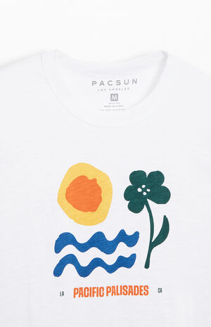 White Pacific Palisades Slub T-Shirt image number 2