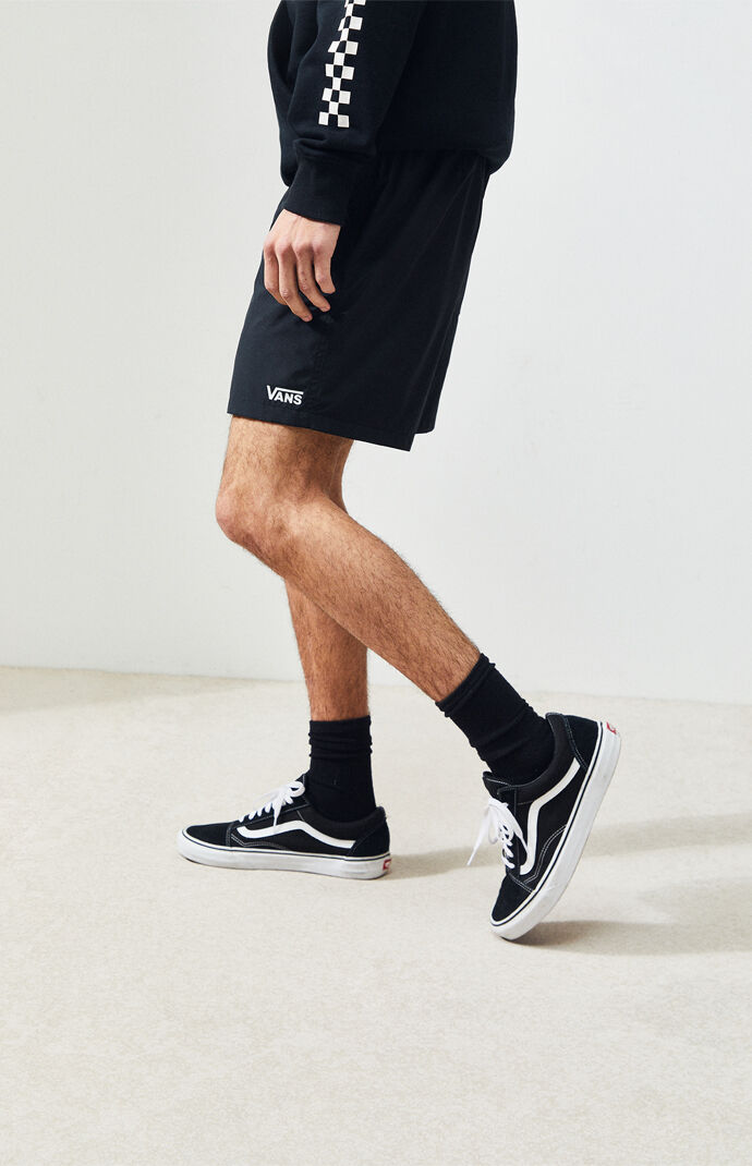 black vans shorts