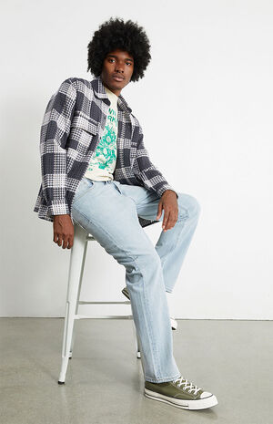 Eco Light Wash Indigo Straight Jeans image number 1