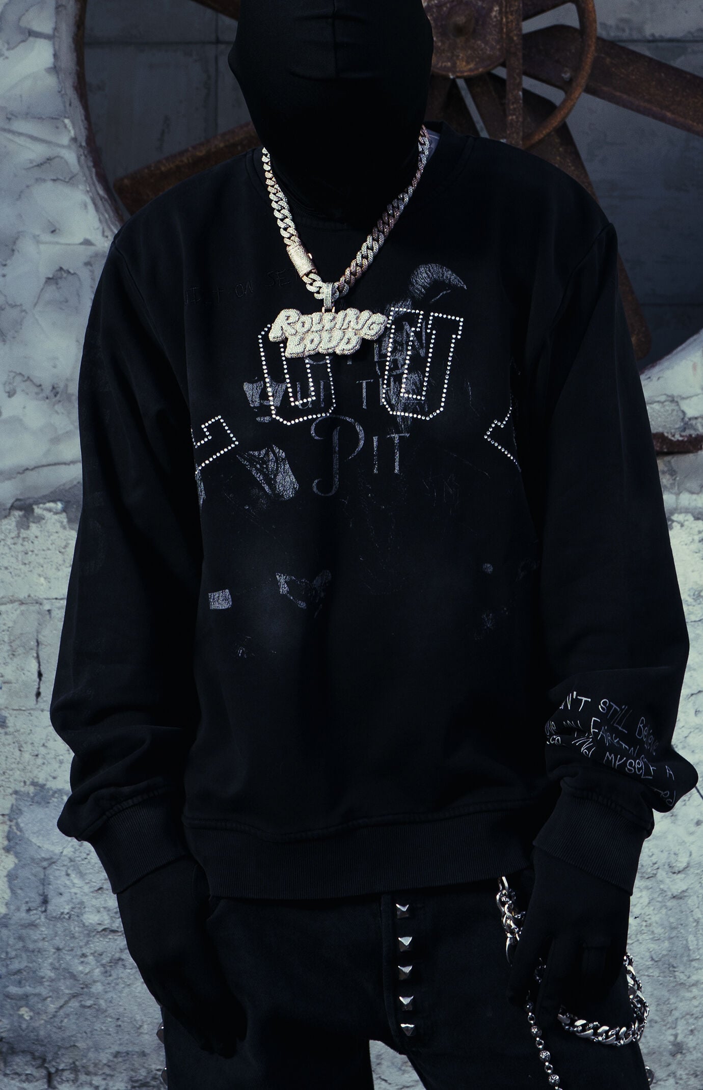 Rolling Loud Open The Pit Crew Neck Sweatshirt