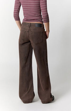 Casey Low Rise Baggy Jeans Brown image number 4