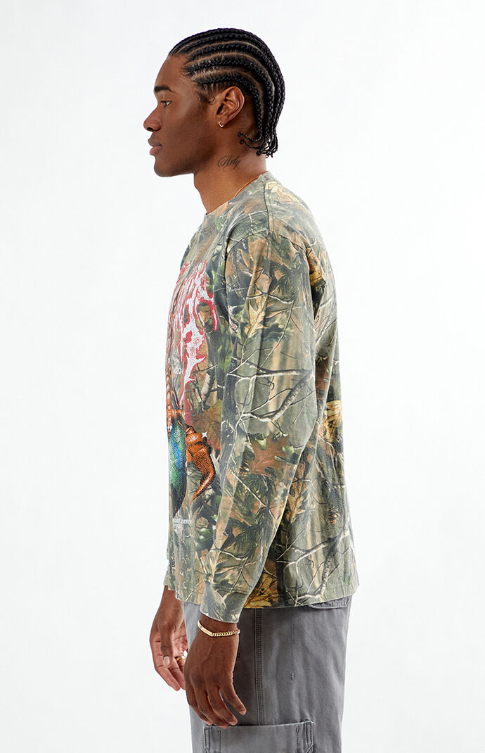 Pacsun Camo Antidote Long Sleeve T-Shirt | Pacsun