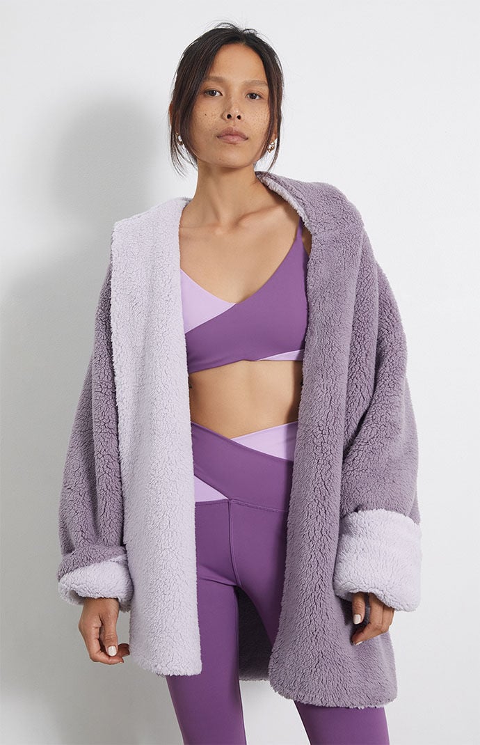 Teddy clearance coat pacsun