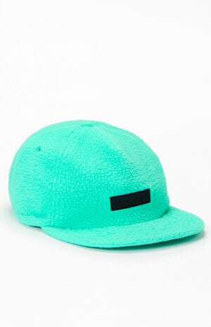 Mint Leaf Sherpa Fleece Baseball Hat image number 1