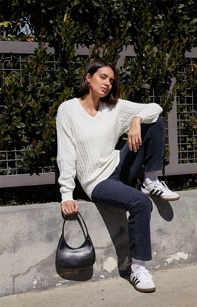 Pacsun white sweater hot sale