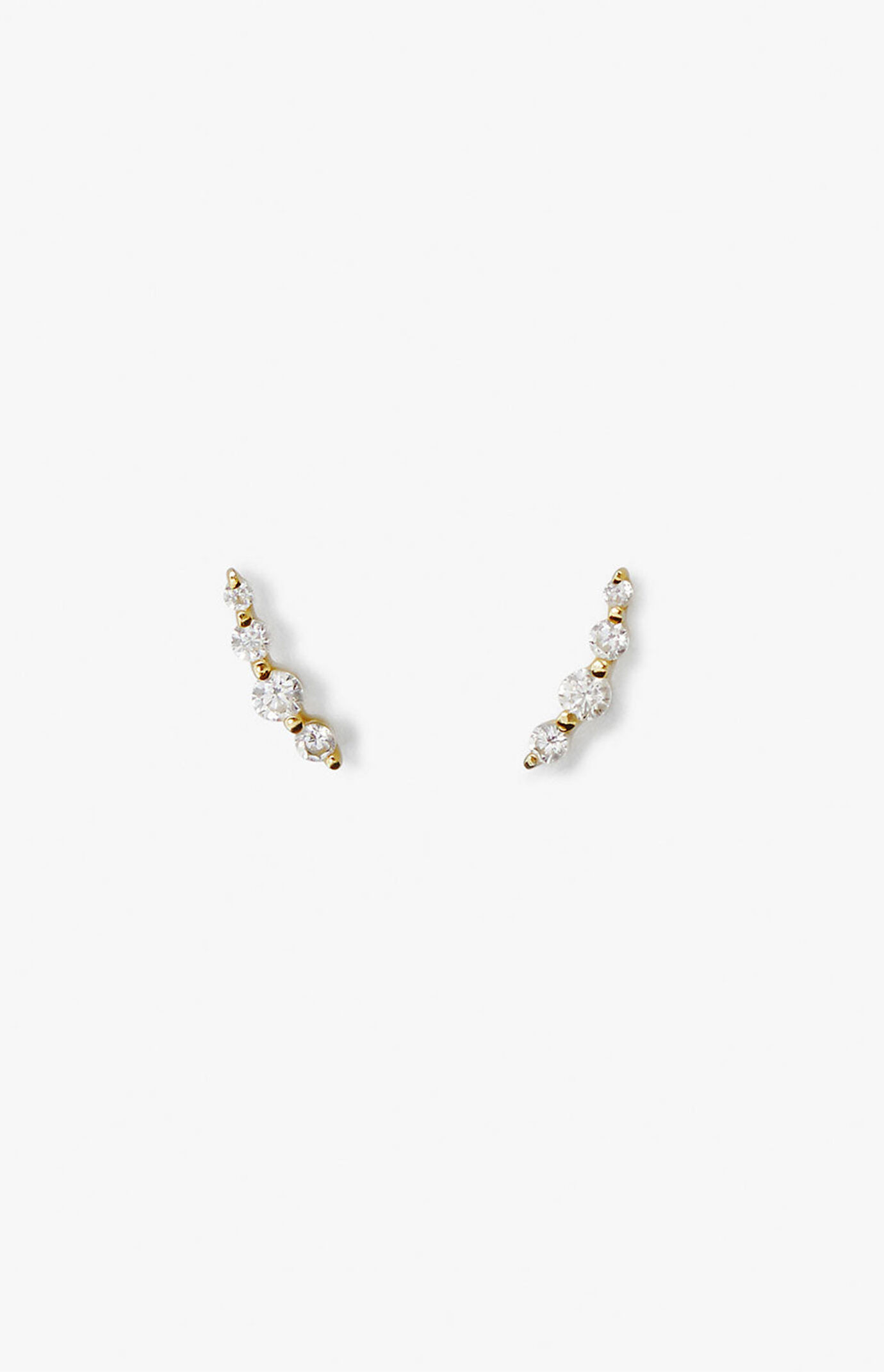 Ana Luisa Bonny Ear Climber Earrings
