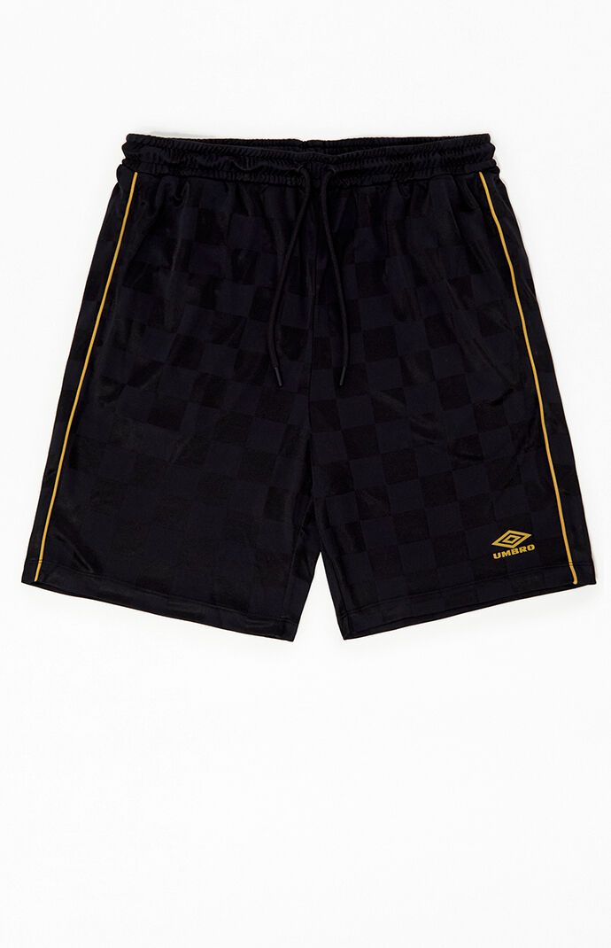 Umbro Black Checkered Shorts