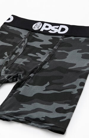 Night Black Camo Boxer Briefs Night Black Camo Boxer Briefs image number 3