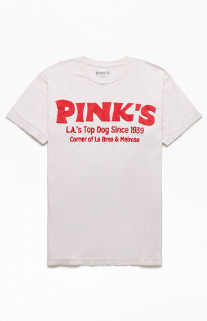 Pink's Hotdogs T-Shirt image number 1