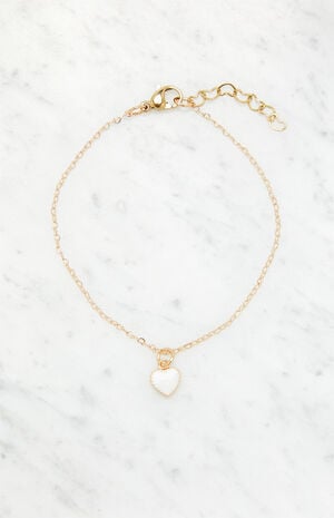 Gold Heart Bracelet