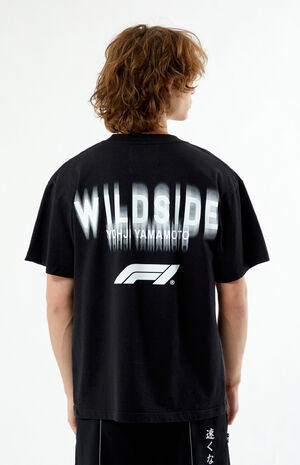 x Wildside Yohji Yamamoto x PacSun Black Motion T-Shirt image number 1