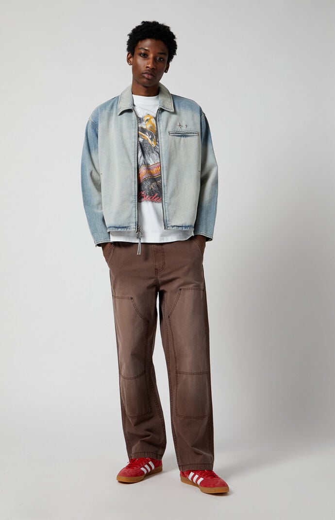 PacSun Brown Baggy Carpenter pants | PacSun
