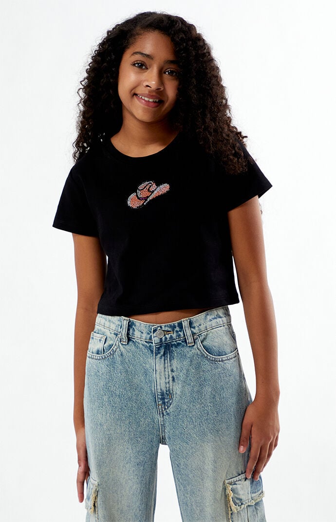 Pacsun Kids Beaded Cowboy Hat Skimmer T-Shirt