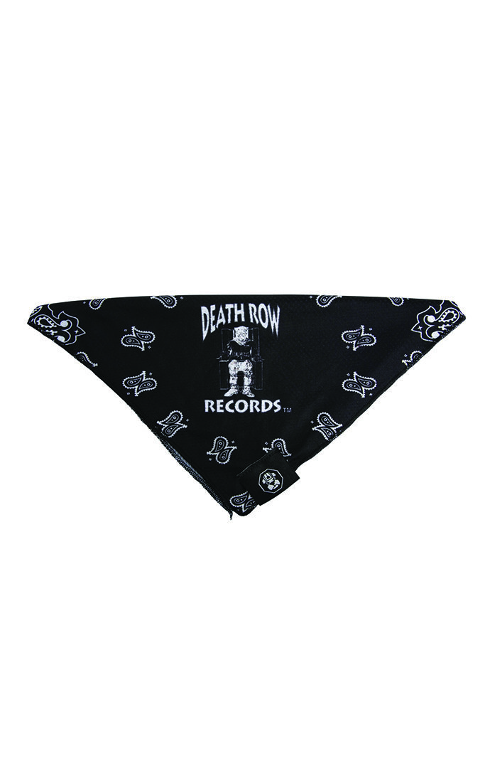 Fresh Pawz X Death Row Cooling Bandana In Black - Size Small