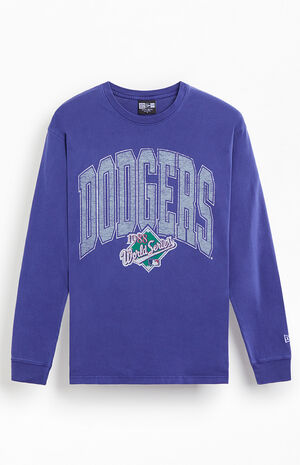 LA Dodgers Long Sleeve Oversized T-Shirt image number 1