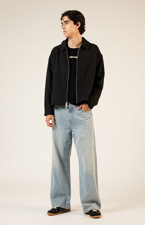 Black Blouson Jacket image number 5