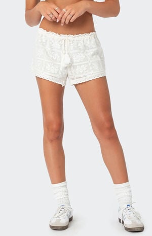 Needlepoint Lacey Shorts image number 1