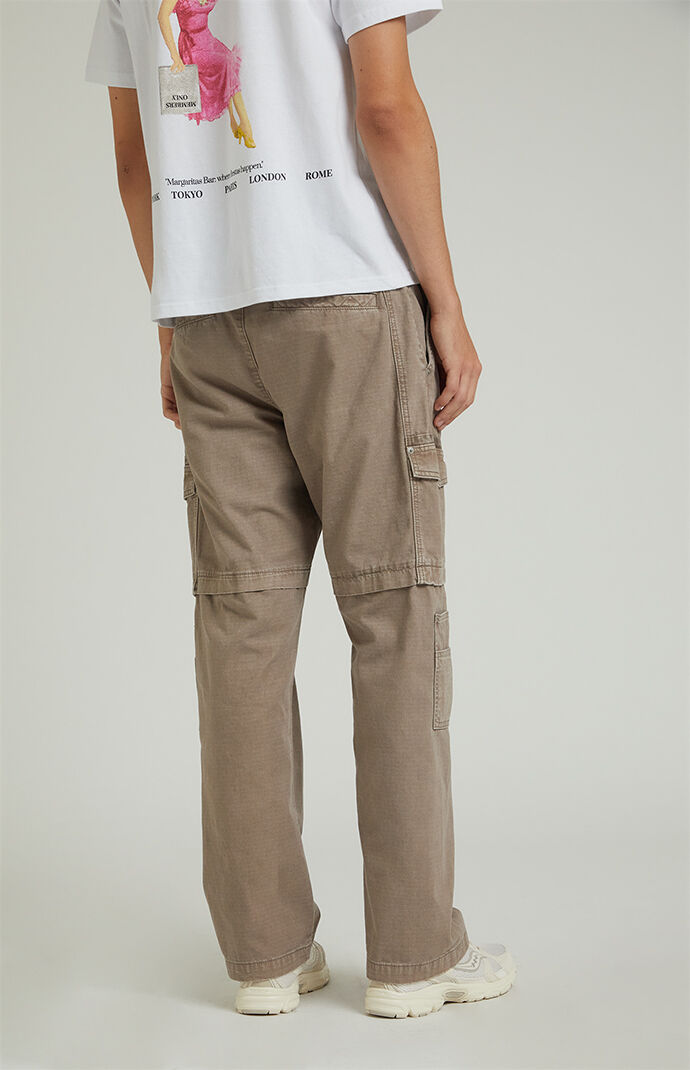 Pacsun Taupe Ripstop Baggy Cargo Pants | PacSun