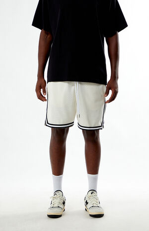 Cream Gameday Mesh Shorts image number 2