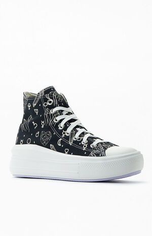 Chuck Taylor All Star Move Crystal High Top Sneakers image number 1