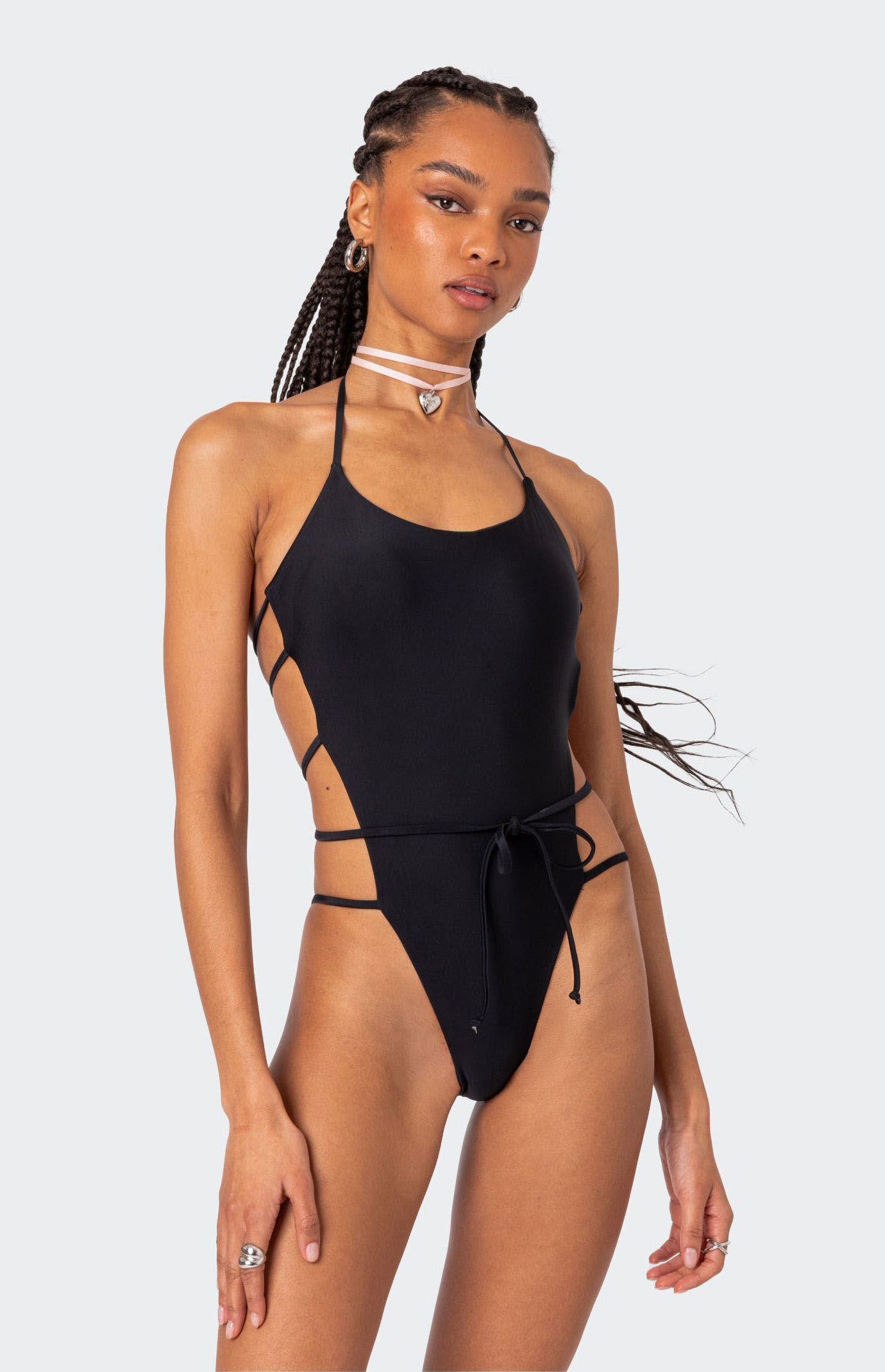 Edikted Strappy One Piece Swimsuit PacSun