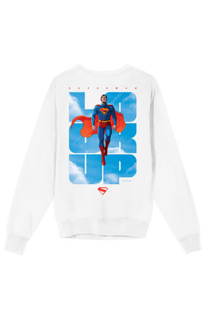 Superman 2025 Look Up Crew Neck Sweatshirt image number 3