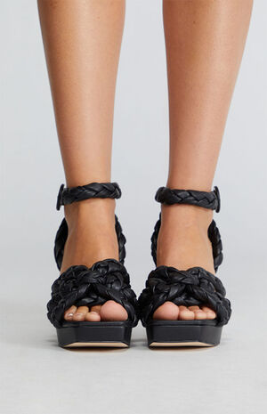 Women's Mable Braided Block Heel Sandals image number 2