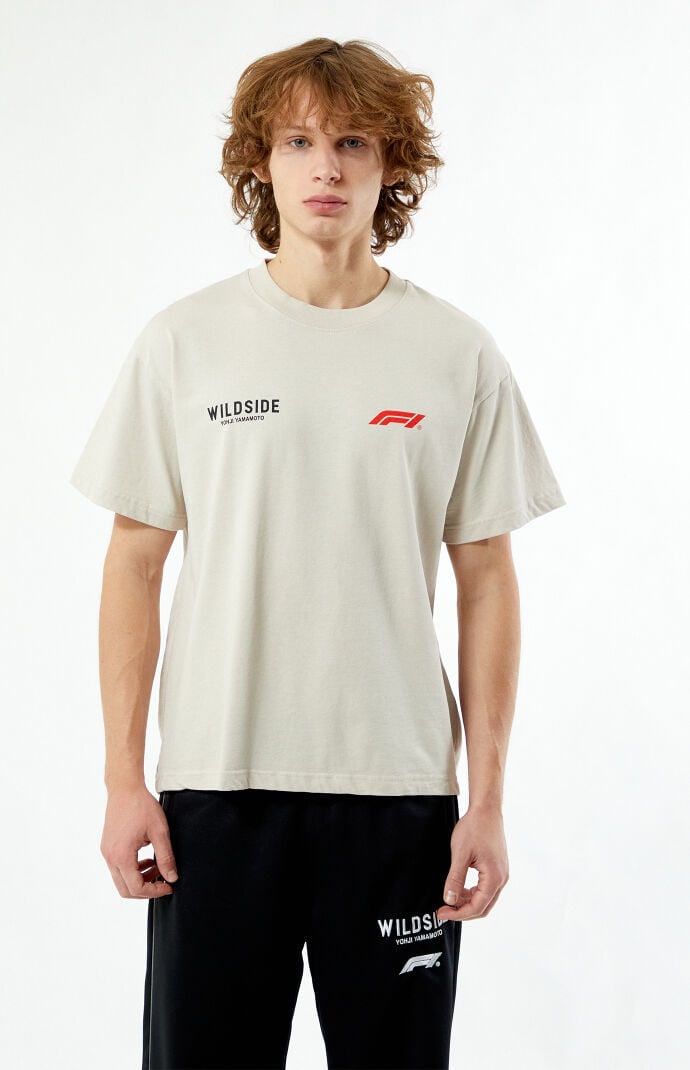 Formula 1 x Wildside Yohji Yamamoto x PacSun Tan Legacy T
