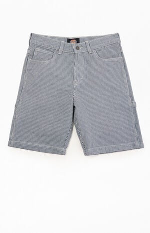 Hickory Striped Carpenter Baggy Jorts image number 1