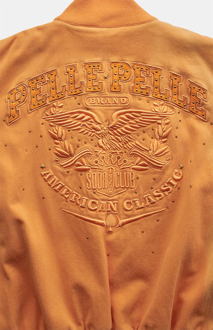 PS VINTAGE 2000s Pelle Pelle Varsity Jacket