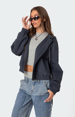 Milly Oversized Cropped Jacket image number 4