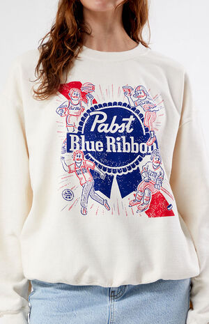 Pabst Blue Ribbon Sports Crew Neck Sweatshirt image number 2