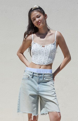 Anya Rose Pointelle Corset image number 2