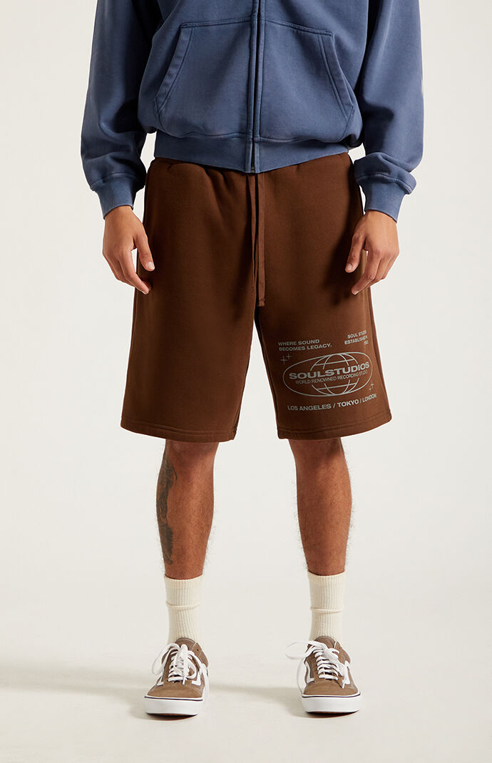 Pacsun Soul Studios Fleece Baggy Sweat Shorts | Pacsun