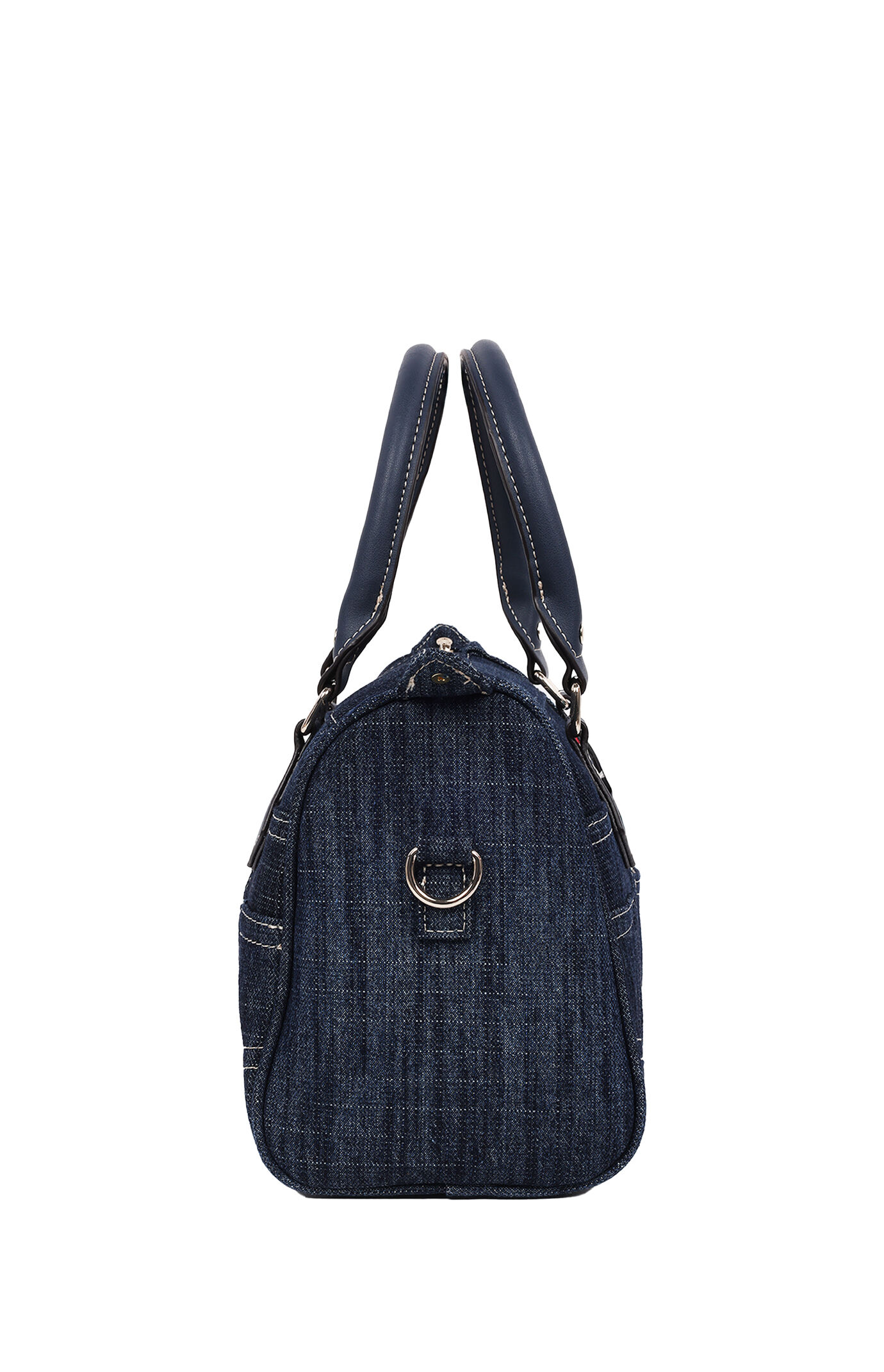 True Religion Dark Denim Heritage Satchel Bag