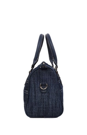 Dark Denim Heritage Satchel Bag image number 6