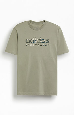Camo Linear Graphic T-Shirt image number 1